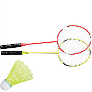 Badminton 4 Players Set Portable Outdoor Sports Backyard Play Zume Games