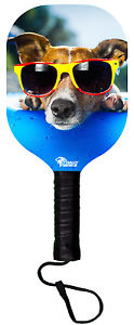 Summer Beach Puppy Composite Pickleball Paddle