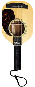 Acoustic Guitar Wooden Pickleball Paddle