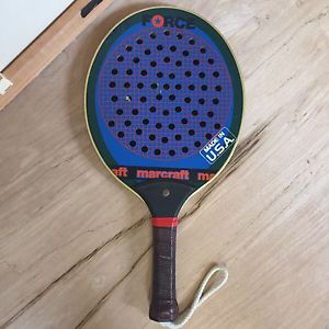 Marcraft USA Force Paddleball Racquet Paddle Great Condition