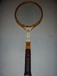 4 5/8 Wilson Jack Kramer Vintage Wood Tennis Racket Autograph MIDSIZE RARE
