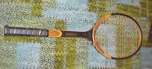 Vintage Antique Wilson Advantage Tennis Racket Wooden Very Good Condition.