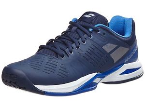 BABOLAT PROPULSE Team Men's Tennis Shoes Sneakers - Blue - Authorized Dealer