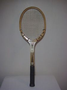 Vintage Wilson Stan Smith Autograph Tennis Racket 4 5/8 Medium