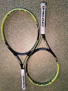 2 NEW Head YOUTEK IG Extreme S 2.0 tennis Rackets