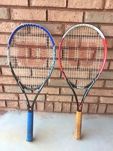 Tennis Racquets Quanity (2) in good condition (Titanium)