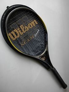Wilson Court Slam Stretch Oversize Tennis Racquet 4 1/4 Grip"Excellent"