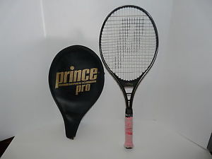 Prince Pro Series 110 Tennis Racquet w/ Cover 4 1/2" Grip Vintage
