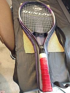 Dunlop Super Revelation ISIS Oversize 4.5" grip classic tennis racket Purple