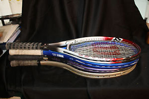 4 Wilson tennis rackets