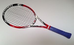 Wilson Steam Spin 10SS tennis racquet, $70