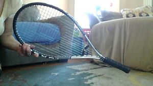 Wilson Turbo Tennis Racquet, L3 4 3/8, power strings