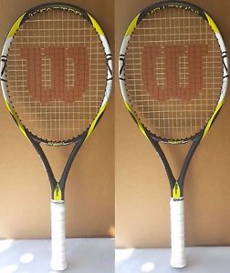 Wilson K Fierce FX 105 sq Grip size 4 1/4 - 16x19 Tennis Racket Racquet