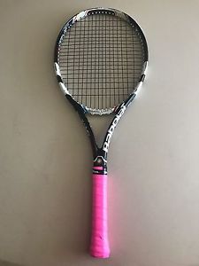 Babolat pure drive french open  4 1/4 grip - new overgrip