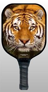 1 Pickleball Paddle W400 Tiger Face Wide Body  Picklepaddle  USAPA passed
