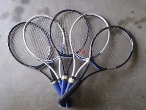 5 Prince Tennis Rackets - More Control DB 850 OS | L3 (4 3/8) | Used