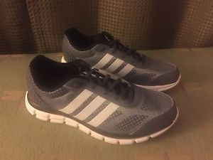 Adidas Breeze B40302 Men's Size 9, Grey-White-Black