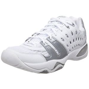 Prince Women's T22 Tennis Shoe,White/Silver,8 M, 8P985862-8