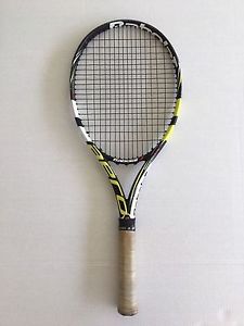 Babolat Aero Pro Drive GT Tennis Racquet 100 Sq In Head 4 3/8 Grip Black Yellow