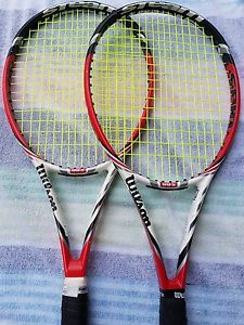 Wilson steam 99s tennis racquets