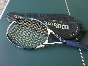 Wilson K Four K Factor K4 112 OS head Tennis Racquet 4 3/8 Grip