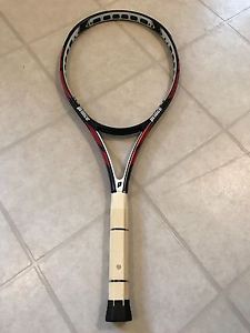 Prince Warrior 100 (2014 edition with ports) 4 1/2 grip size Great condition!