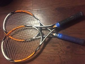 Wilson K Factor Zen Team Tennis Racquets 4 3/8 Arophite Black