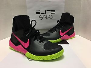 Nike Flare Tennis Shoes Women's Size 8.5 Serena Williams Hyper Pink Black New