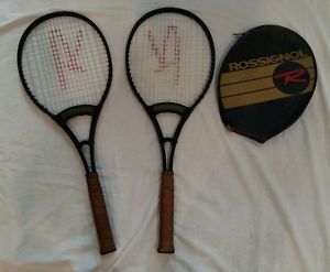 Rossignol Tubex 200 pair of Tennis Rackets