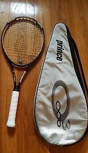 Prince o3 White Tennis Racquet Size 4 With Case