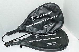 2 ProKennex Vanguard Kinetic Diamond Racquetball Racquet, approx 3 5/8 grip