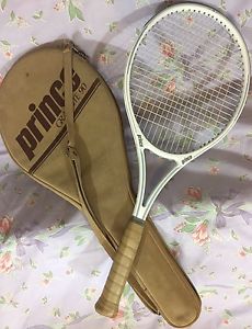 1986 Prince MFG Graphite Kevlar Spectrum 110 Tennis Racquet 4 5/8 No 5 - Vtg