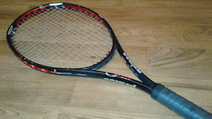 Prince O2 RED Mid Plus 105 Tennis Racket/Racquet 4 1/4 + NEW TELEDAS WRAP