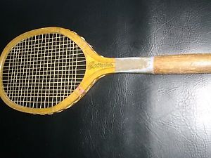 Wilson COLLEGIATE Tennis Racquet Racket Wooden RARE