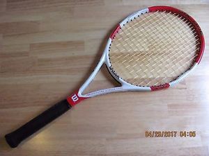 Wilson Six.One 95S Amplifeel Spin Effect Tennis Racquet 4 1/4" Grip