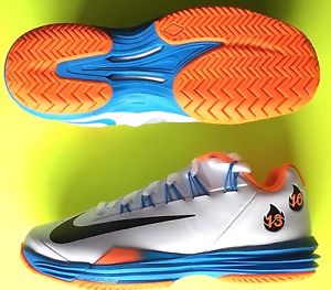 Nike Lunar Ballistec 1.5 LG Mens Tennis Size 7 White 812939 108 RAFA Nadal