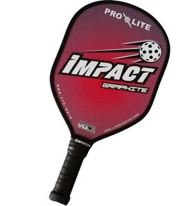 Pro Lite Impact Graphite Pickleball Paddle, PL-Impact-Red