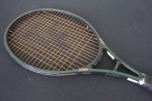 Prince Graphite 110 Oversize  4 Stripe  1987  Tennis Racquet 4 3/8 Grip