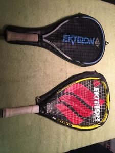 2 Racquetball Racquets- & Ektelon Graphite & Ektelon Powerring Freak