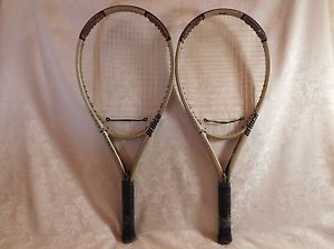 TWO Prince Triple Threat Rip Oversize 115 racquets 4 1/4" grip