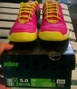 Prince T22 Jr Tennis Shoes Size 5.0