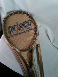 Vintage Prince CTS LIGHTNING 110" OVERSIZE Tennis Racket STRUNG 4-3/8"