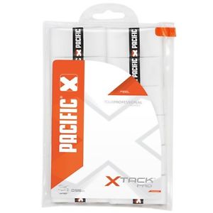Pacific X Tack PRO Overgrip's blanco 12 Pack