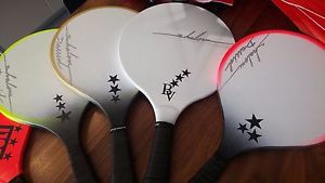 Matkot Beach1 + Ball Paddles Israeli Racquet Original Ting Dong Game Wood +Grip