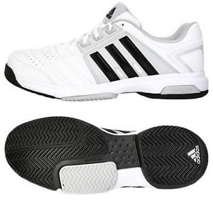 NEW Adidas Men's Barricade Approach STR White/ Black Tennis Sneakers Size 8.5
