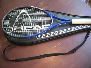 EUC-HEAD TI CONQUEST NANO TITANIUM Tennis Racket  4 1/4-2 Grip Size