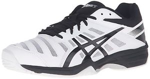 ASICS Men's GEL-Solution Slam 3 Tennis Shoe White/Black/Silver 6.5 D(M) US