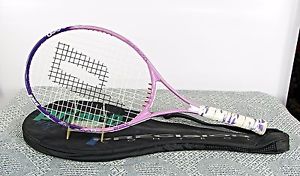 Wimbledon Vibration By Prince Sharapova Triple Force Pink Tennis Racquet w case