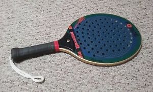 MARCRAFT USA FORCE Paddleball Racquet-Platform Tennis-Blue/Green