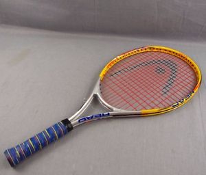 Head Ti. Andre Agassi 25 Series Tennis Racquet Racket 3 7/8 Gray & Yellow